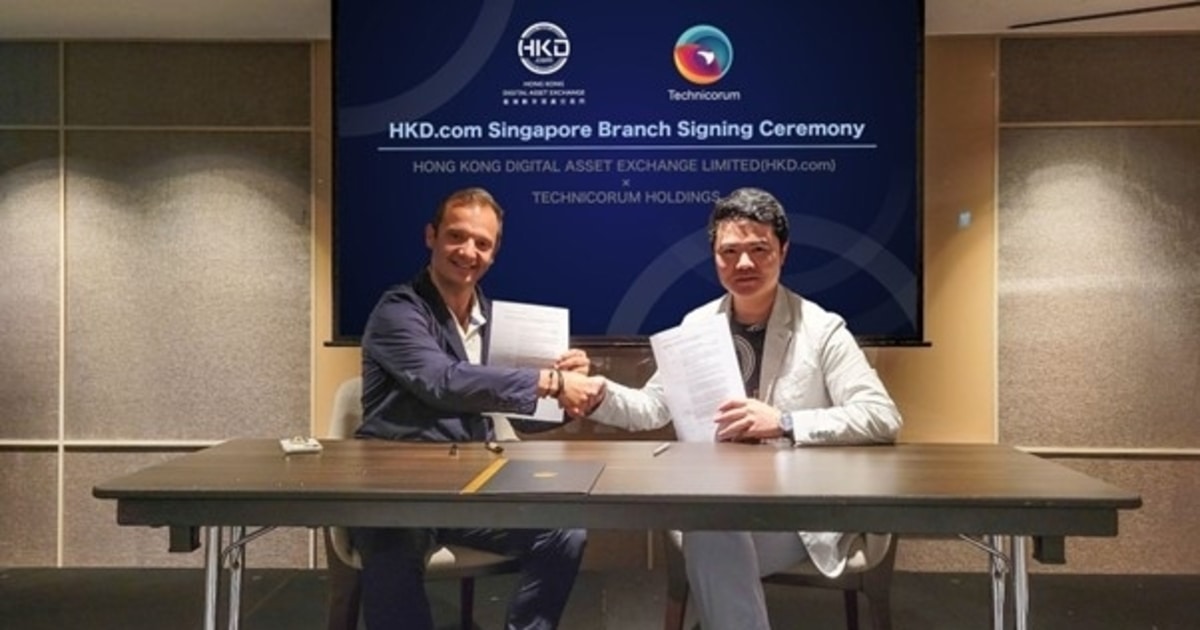 Hong Kong Digital Asset Exchange Limited (HKD.com) anuncia fusión y adquisición con Technicorum Holdings, creando una empresa valorada en USD 100 millones en Singapur