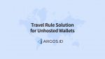 ARGOS ID presenta la primera solución de regla de viaje del mundo para billeteras no alojadas